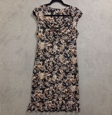 Y2k 90s Fairy Coquette Dress Women's No Size Tag Cowl Neck Ruffle Classic Office