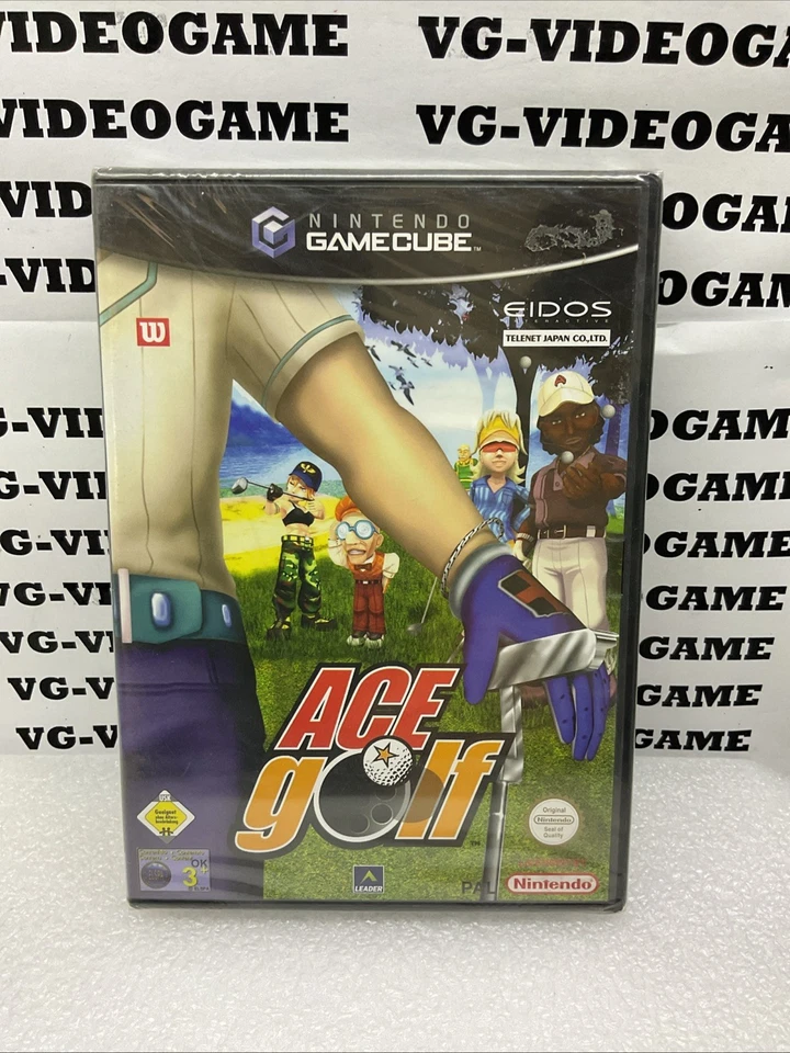 ACE GOLF - NNINTENDO GAMECUBE - NUEVO SELLADO NUEVO SELLADO PAL VERSIÓN CUBO DE JUEGO - Imagen 1 de 4