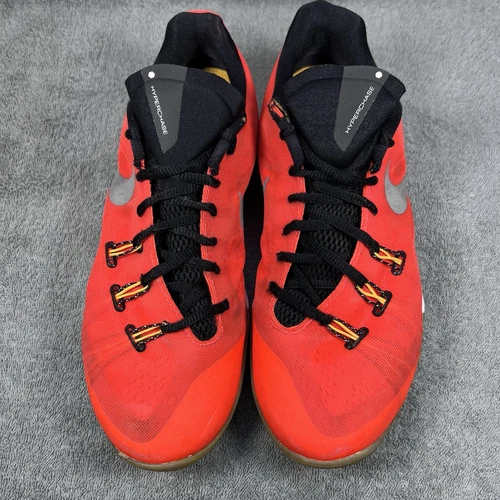 Nike Hyperchase PRM Bright Crimson Silver White 705369-601 Mens Size 10 - Picture 10 of 15