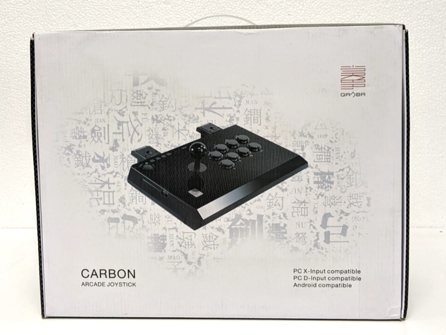 Qanba Carbon Joystick for PlayStation 3 and PC Fighting Stick New - Image 3 of 4