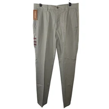 Dockers Slim Fit Signature Khaki Stretch Beige Dress Pants Size 32 x 32 NWT