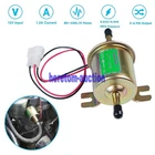 Universal 12V Electric Fuel Pump Low Pressure Inline Gas Diesel 3-6psi HEP-02A
