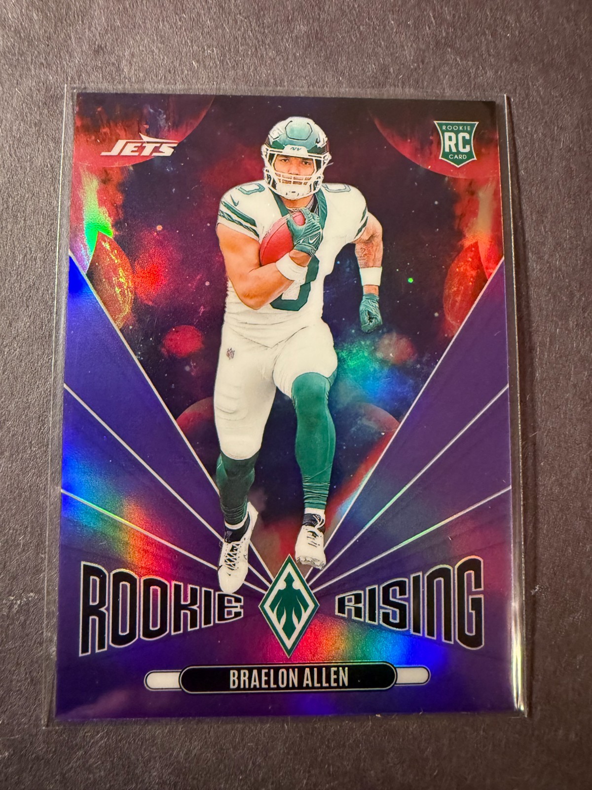 Braelon Allen Panini Phoenix Rookie Rising #RRBAN Purple