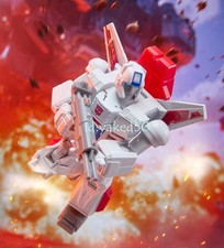 Figura Modelo Jetfire Skyfire Transformers 4 pulgadas Blokees Toy v9