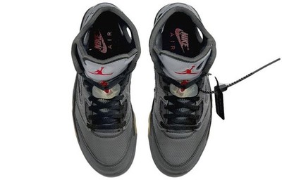 Size 8.5 - Jordan 5 Retro SP x Off-White Mid Muslin for sale