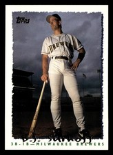 B.J. Surhoff 1995 Topps #367 Milwaukee Brewers Baseball *226