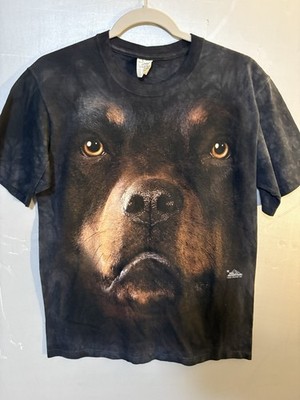 2011 New Old Stock The Mountain Rottweiler Dog Tie Dye T Shirt Adult Size Small