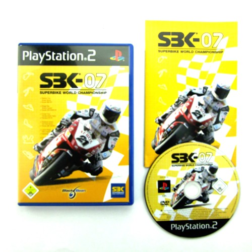 Playstation 2 PS2 Jeu Sbk-07 Superbike World Championship En OVP & Manuel