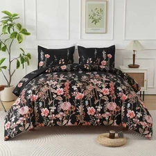 [New]HeiSeFanHua Comforter