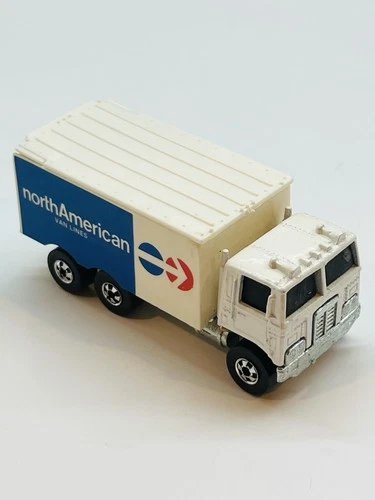 Vintage 1980 Hot Wheels Workhorses North American Van Lines Hiway Hauler Loose