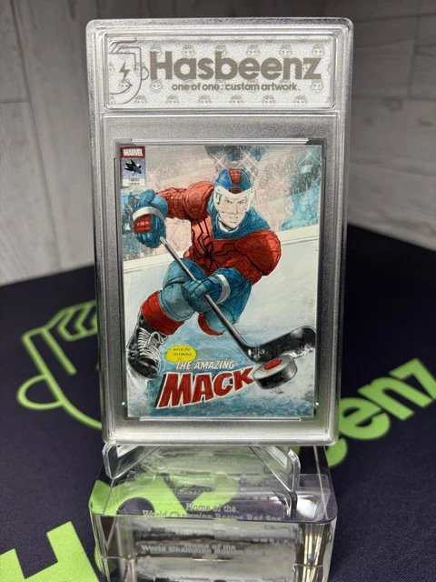 2026 Hasbenz x Marvel Macklin Celebrini Spider-man Variant Edition 1/1 Sketch 🦈