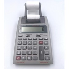 Casio HR-100LC Printing Calculator 2-Color w/ Paper Tape Tested/Works