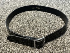 BOSTON LEATHER 6505 Black Belt Made In USA Size: 44