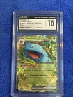 CGC 10 GEM MINT Pokemon TCG 2023 Scarlet & Violet 151 #003/165 Venusaur ex Holo