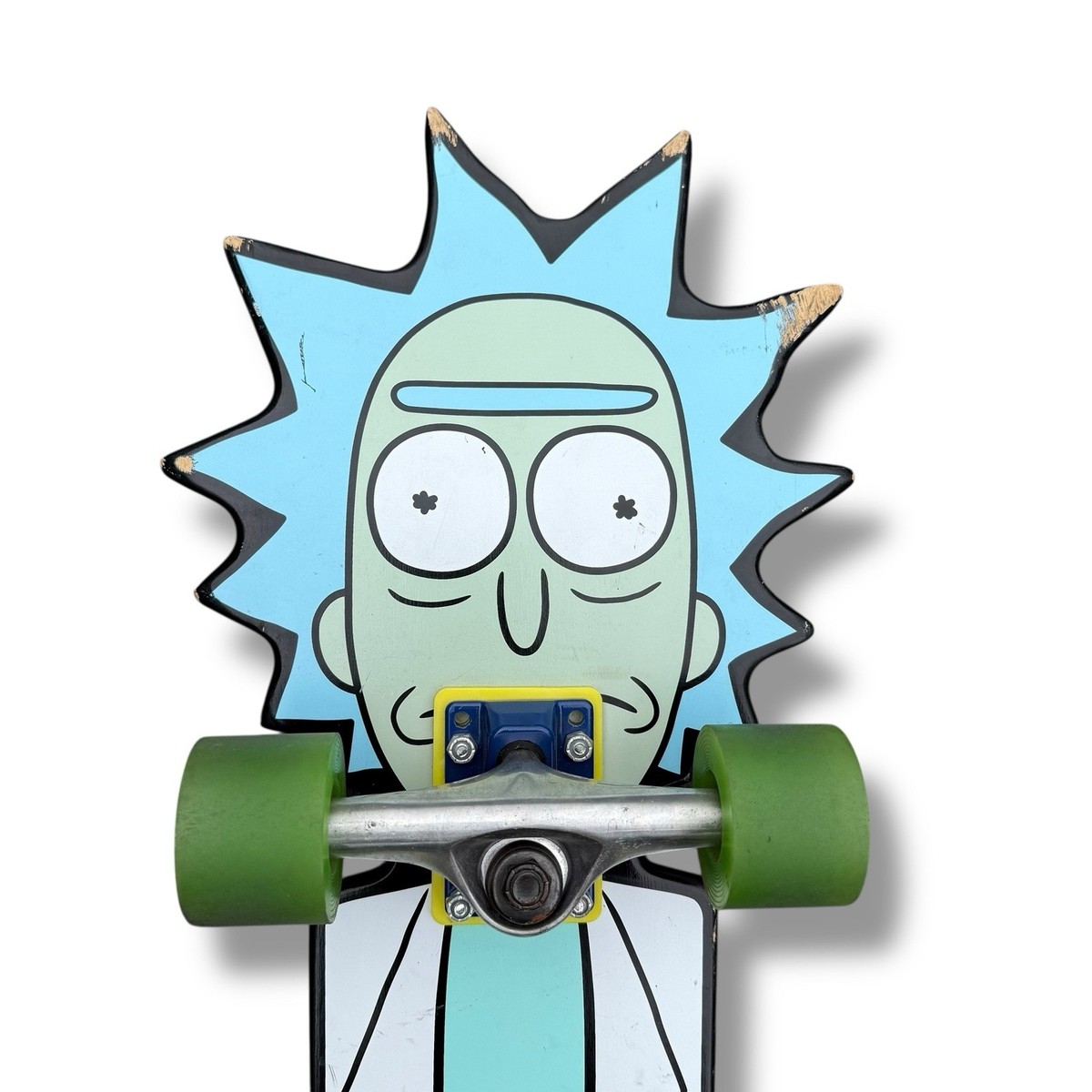 Rick And Morty X Primitive Skateboard Rick & Morty Shaped Board