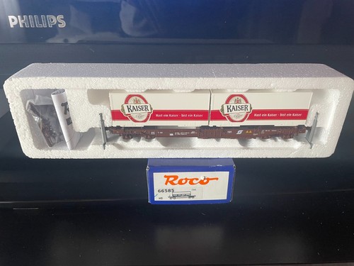 Roco 66585  HO 1:87  Güterwagen Taschenwagen "Kaiser" Brauerei DC   NEU + OVP | Zustand: Neu
