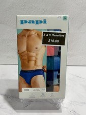 Papi Multicolor Low Rise Briefs 5 Pack Size L
