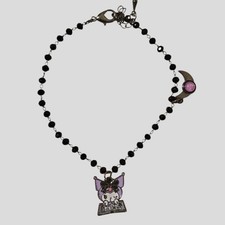 Kuromi Charm Bracelet Hot Topic 2022 Sanrio 8"