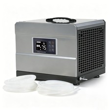 70 Pints Commercial Dehumidifier with Pump Hose Auto Defrost for Crawl Space