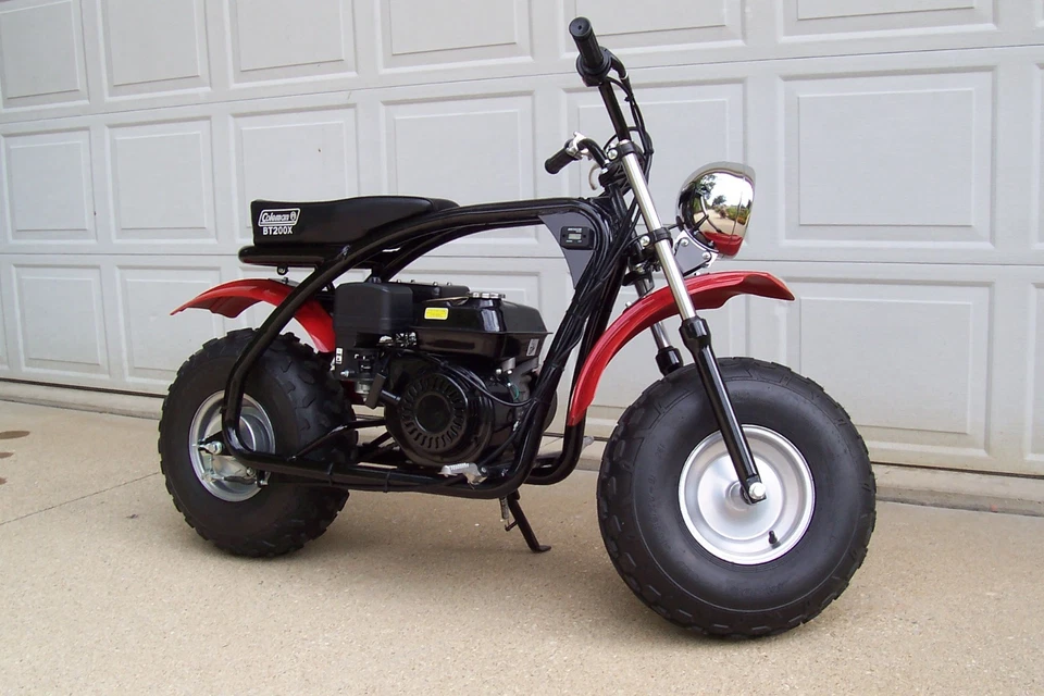 COLEMAN BT200X MINIBIKE LIKE NEW. With new front brake parts included! See pics. - Image 3 of 4