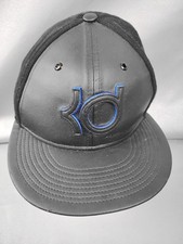 Nike True KD Wool Faux Leather Kevin Durant Strapback Adjustable Black Hat