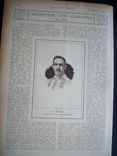 1903 FRED WHELDON Aston Villa & Portsmouth + Hampden + Rhodesia magazin photo s