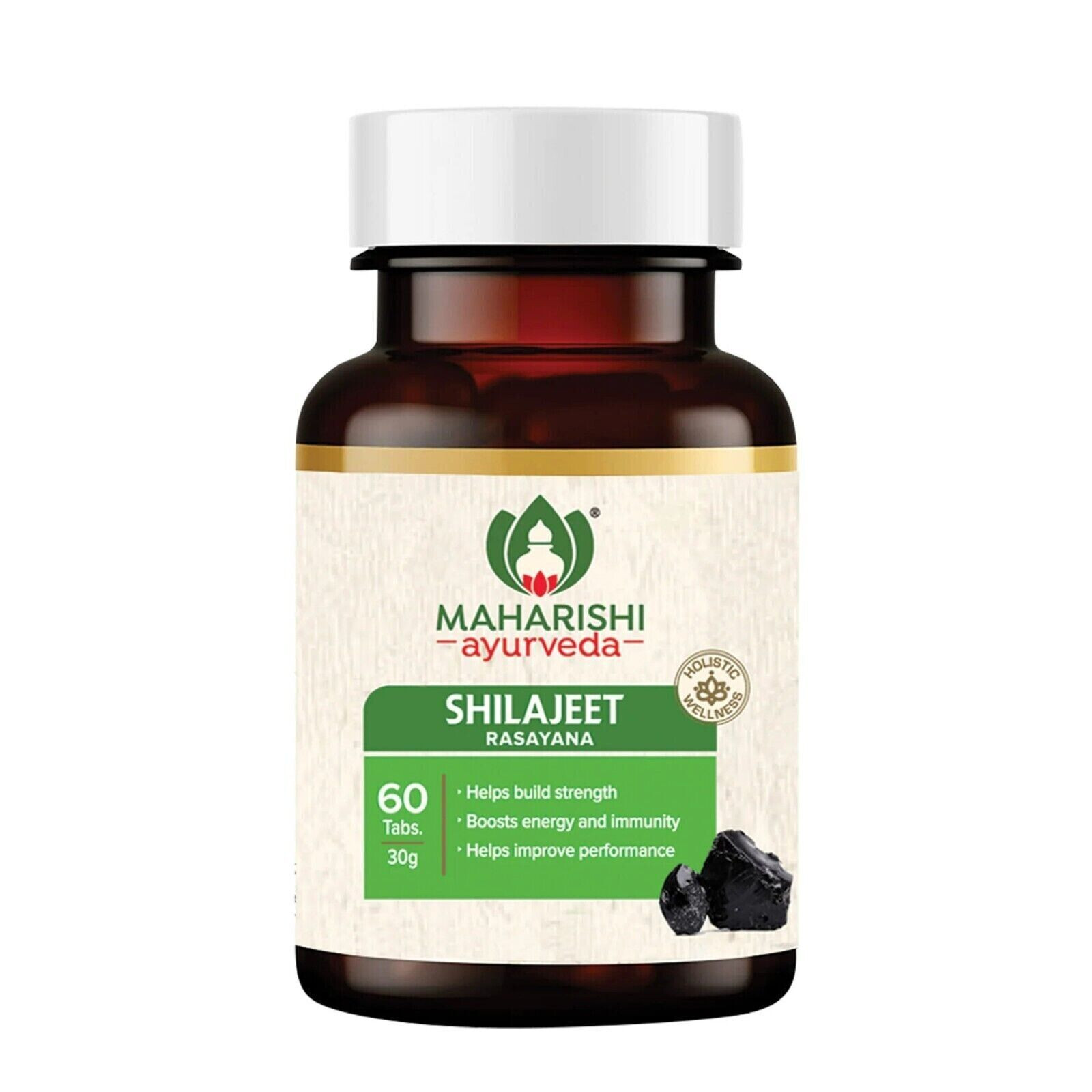 Maharishi Ayurveda Shilajeet Rasayana Natural & Pure -60 Tablet