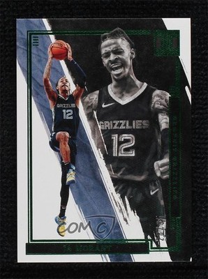 2021-22 Panini Impeccable Green 28/35 Ja Morant #43 hs9