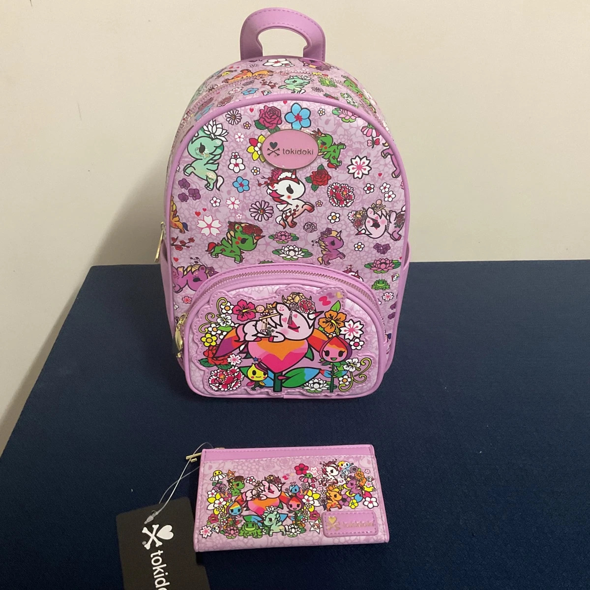 Tokidoki‎ Unicorn Floral Mini Backpack Hot Topic Tokidoki Unicorno Floral Mini Backpack & | Mercari main image 2