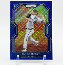 Ian Anderson 2021 Panini Prizm #82 RC Blue Mojo Prizm /199 Braves NM