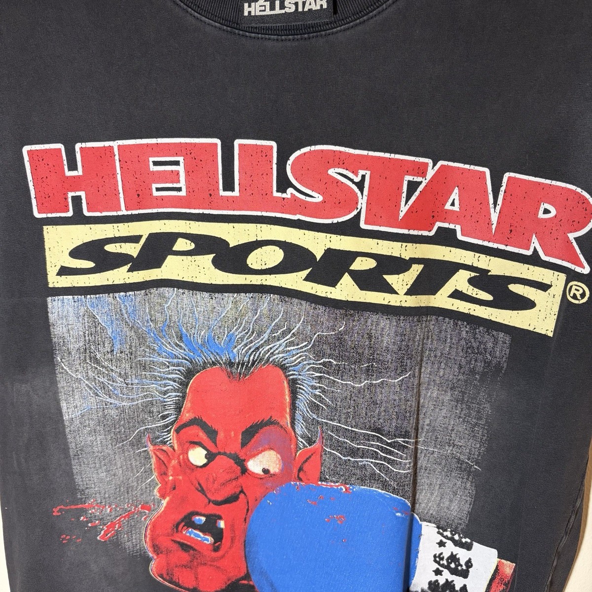 Hellstar Capsule 10 Knock Out Shirt Authentic Small Graphic Tee | eBay