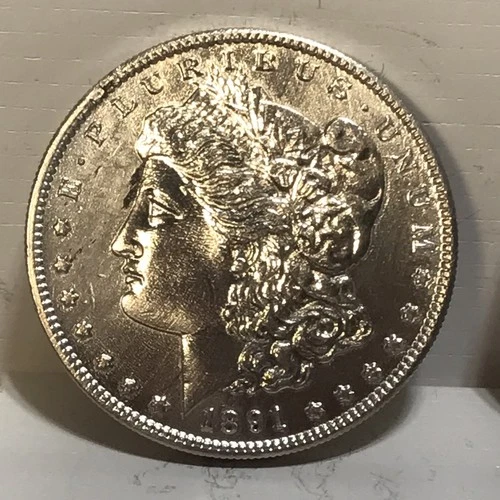 1891 S BU Morgan Silver Dollar Better Date Great Looking Coin Free Shipping A
