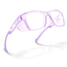 UKNOW Safety Glasses - Anti Fog Lenses - Eye Protection with Side Shields - A