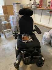 Quickie Q700M Power Wheelchair Black Reclining Adjustable Height Joystick Adult