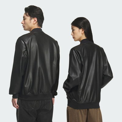 adidas Originals SST Leather Jacket Black KW1844 Japan Size | eBay