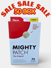 NEW Hero Cosmetics Mighty Patch 50pk Original Blemish Acne Treatment EXP 02/2027