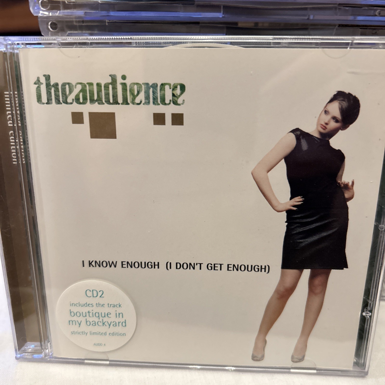 theaudience I Know Enough (I Don't Get Enough) CD2 Limited Edition