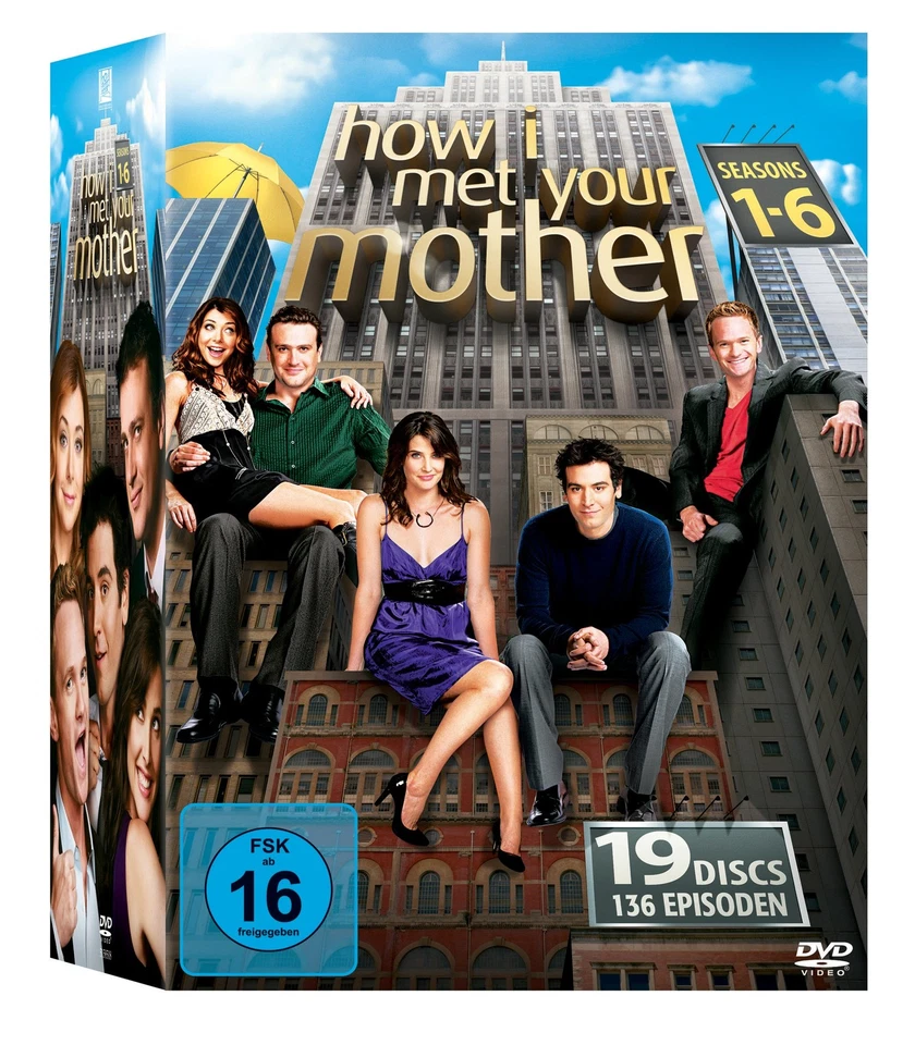 How I Met Your Mother Komplettbox, Seasons 1-6 | DVD G - Bild 1 von 1