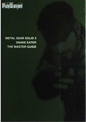 Metal Gear Solid 3 Snake Eater The Master Strategy Guide Book PS2 Japan