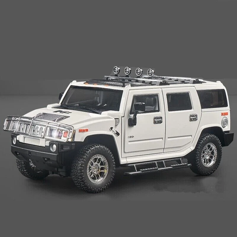 1:18 Hummer H2 Highway 61 SUV Diecast Model Car - Alloy Toy & Collectible Gift - Image 3 of 4