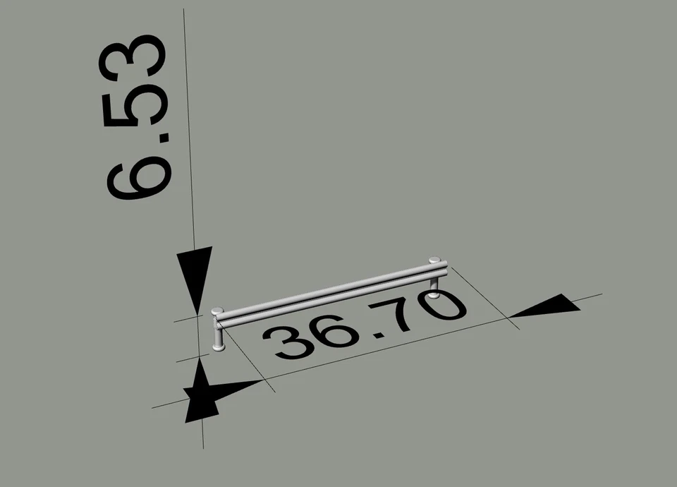 1/160 N Scale Highway Guardrail Barrier 10sets Railroads Miniatures Factory - Image 4 of 4