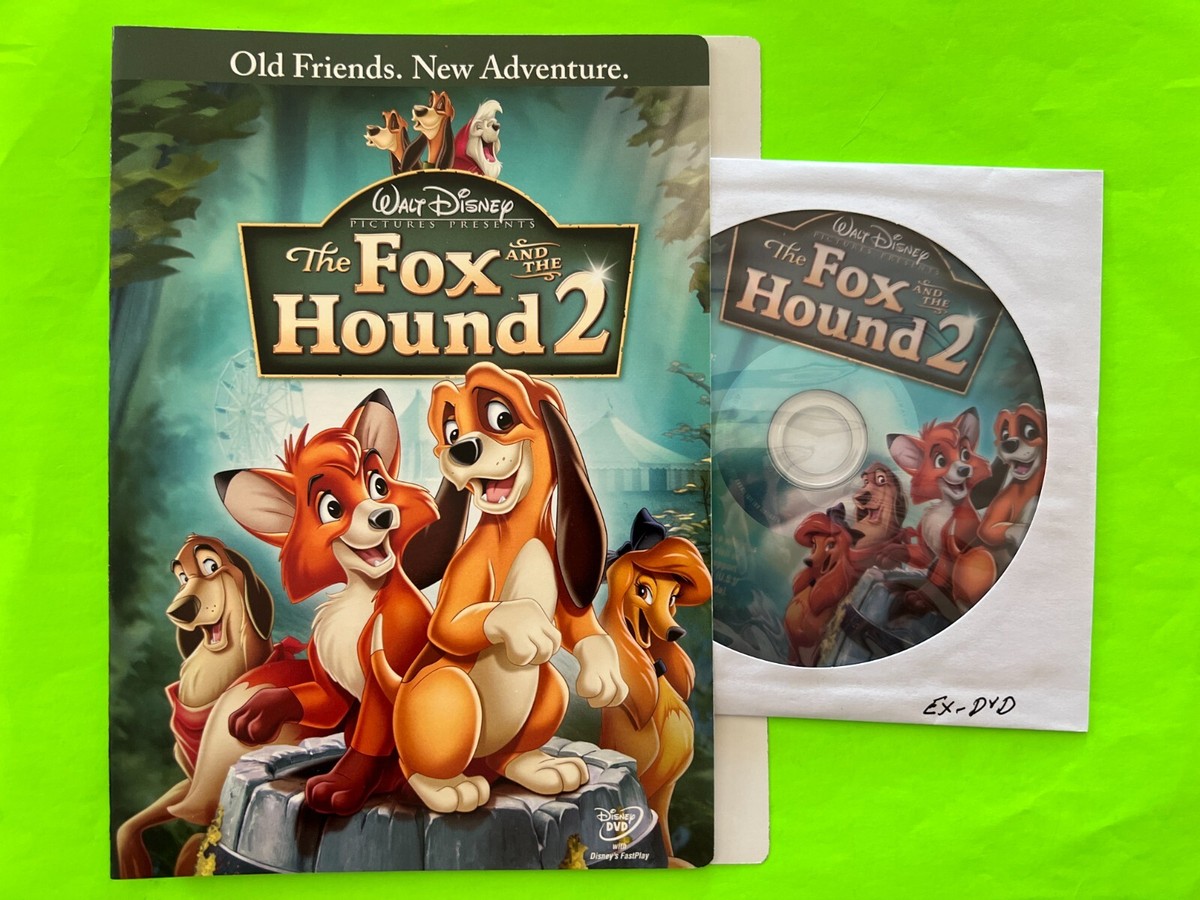 The Fox and The Hound 2 (DVD DISC & ARTWORK ONLY NO CASE OR