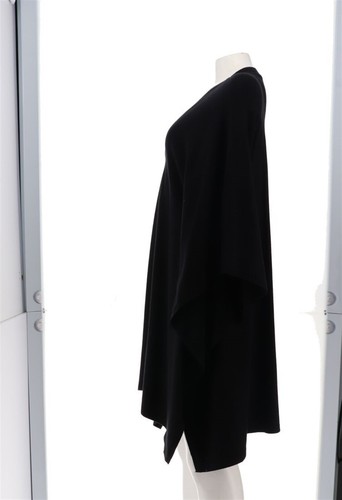 Girl Curves Sweater Poncho Cape Black 2X-3X NWOT (397) - Picture 3 of 9