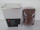LEICA BROWN LEATHER CAMERA CASE No 18669 FOR D-LUX LINE BOXED NEW & STRAP