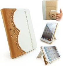 Tuff-Luv Leder Umarmungshülle für iPad Mini 1. 2. 3. Generation Smart Cover