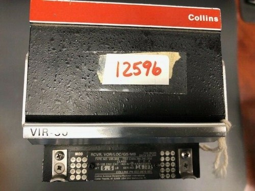 COLLINS-VIR-30-RCVR-VOR-LOC-GS-MB-P-N-622-0876-001-8130/SV-OUTRIGHT-12596-1