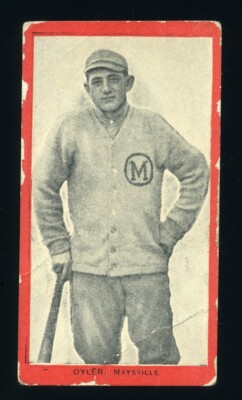 1910 T210 Old Mill Series 6 Baseball Billy Oyler PR