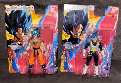 Dragonball Evolve Super Saiyan God Super Saiyan Blue GOKU&VEGETA 5''Action Fig s