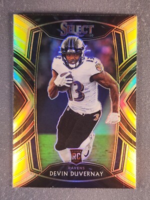 2020 Panini Select Club Level #277 Devin Duvernay Rookie RC Silver Prizm SP
