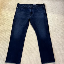 AG ADRIANO GOLDSCHMIED Mens Jeans 38x29 Dark Wash THE GRADUATE TAILORED LEG